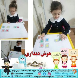هوش دیداری|بهترین مهدکودک در اصفهان|بهترین پیش دبستانی در اصفهان